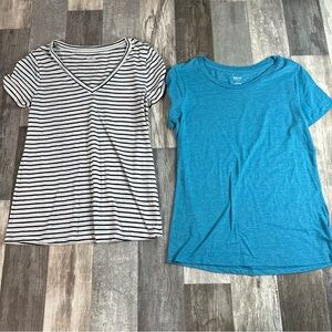 Mossimo Supply Co. Women’s Large Tshirts, Lot Of 2